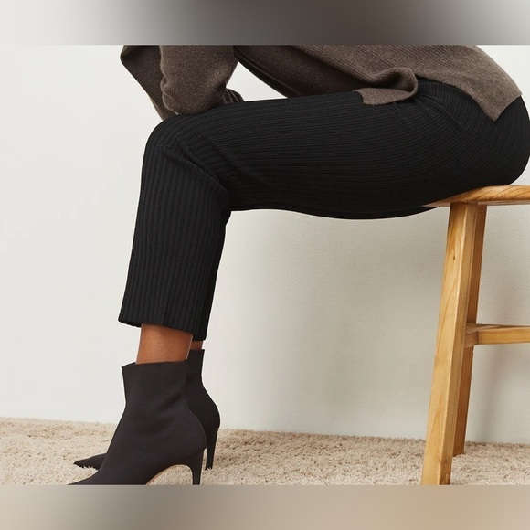 M.M.Lafleur The Finley Stretch Pant - Ribbed Jardigan Knit - Picture 1 of 8